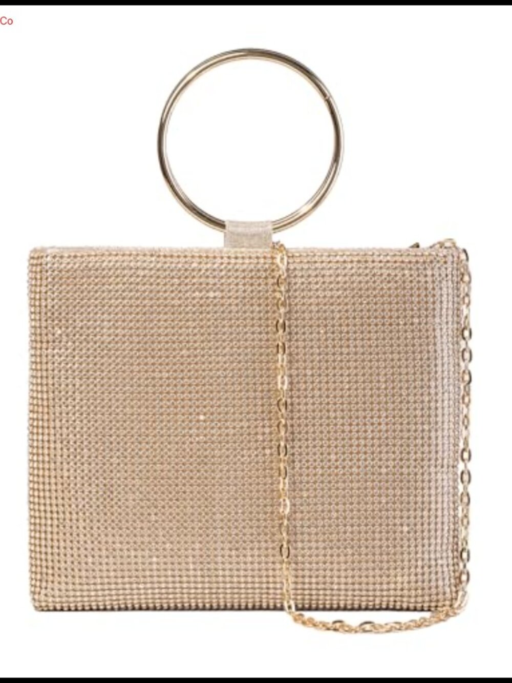 PU Rhinestone Evening Clutch Crossbody Bag Wedding Party Prom Purse